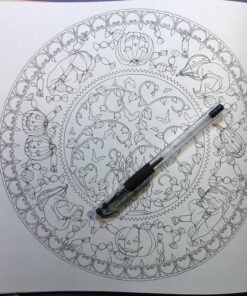 Mori ga kanaderu rhapsody. Rhapsody in the forest.(Coloring Book Japan Edition) 39 819DMopxERL