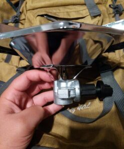 Coleman Bottletop Propane Camping Stove, Portable 1-Burner Adjustable Stove with Wind Baffles, Pressure Regulator, and 10,000 BTUs of Power; Great for Camping, Hiking, Backpacking, & More 48 819DTYTCwL