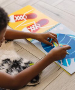 Melissa & Doug Tape Activity Book: 4 Rolls of Easy-Tear Tape and 20 Reusable Scenes 26 819DgC2bjnL