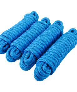 Amarine Made Double Braided Nylon Dock Lines 7700 lbs Breaking Strength (L: 25 ft. D:5/8 inch Eyelet: 15 inch) Marine Mooring Rope Boat Dock Lines Working Load Limit:1540 lbs 11 819FVgg2u3L