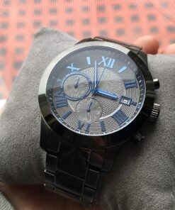 GUESS 45MM Stainless Steel Watch Gunmetal/Gunmetal/Gunmetal 25 819HfwlTXHL