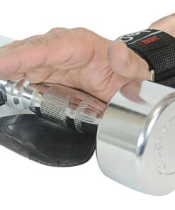 Cobra Grips PRO Weight Lifting Gloves Heavy Duty Straps Alternative Power Lifting Hooks for Deadlifts Adjustable Neoprene Padded Wrist Support Bodybuilding A PRO Black Rubber One Size 27 819Jf0641zL