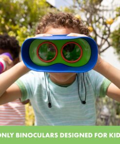 Educational Insights GeoSafari Jr. Kidnoculars, Binoculars for Toddlers & Kids, Gift for Toddlers Ages 3+ Multi-color 20 819K3YavSEL