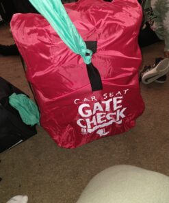 J.L. Childress Gate Check Bag - Air Travel Bag - Fits Convertible Car Seats, Infant carriers & Booster Seats, Red 36 819KL0t3tFL