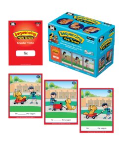 Alternative view of Super Duper Publications | Sequencing Regular and Irregular Verb Tenses Fun Deck | Early Reader and Grammar Flash Cards | Educational Learning Materials for Children