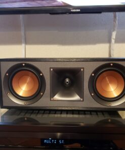 Klipsch R-52C Powerful Detailed Center Channel Home Speaker - Black Single 39 819OXSXY9GL