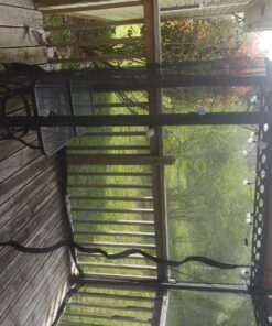 Patio Umbrella Mosquito Netting - Polyester Mesh Screen with Zipper Opening and Water Tube at Base to Hold in Place - Helps Protect from Mosquitoes - Fits 9FT Umbrellas and Patio Tables - Black 42 819Oz1Vz29L