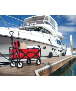 Mac Sports Folding Steel Frame Garden Utility Wagon Cart, Green (for Parts) 32 819PMFwqdRL