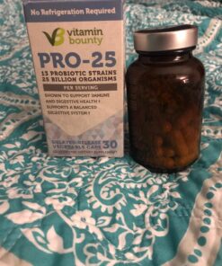Vitamin Bounty Pro-Daily Probiotic - 13 Probiotic Strains, Gut Health, Digestive Health, Including Lactobacillus Acidophilus, Probiotic for Women and Men (Pro-25 Probiotics) Pro-25 Probiotics 37 819PyiUUeL