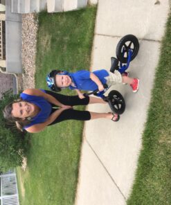 Strider 12” Classic Bike - No Pedal Balance Bicycle for Kids 18 Months to 3 Years - Includes Built-In Footrest, Handlebar Grips & Flat-Free Tires N 29 819Pzgd3M5L