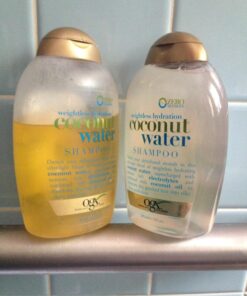 OGX Weightless Hydration + Coconut Water Shampoo, 13 Ounce Bottle, , Lightweight Hydrating Formula Sulfate-Free Surfactants 20 819QWbunIdL