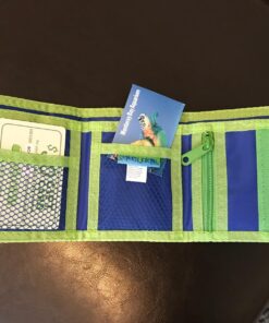 Stephen Joseph, Kids Unisex Wallet, Toddler Wallet for Boys and Girls with Applique Designs, Screen Printed Wallet with Zippered Coin Pocket, Shark 23 819Qzuq10KL