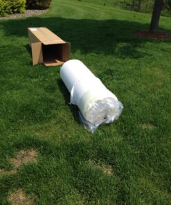 ZINUS 5 Inch Memory Foam Mattress, Fiberglass Free, Bunk Bed, Trundle Bed, Day Bed Compatible, Twin, White 56 819T5st154L