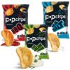 Popchips Potato Chips Variety Pack, Single Serve 0.8 Ounce Bags (Pack of 24), 4 Flavors: 8 Sea Salt, 8 BBQ, 4 Sour Cream & Onion, 4 Salt & Vinegar 4 Flavor Variety Pack 0.8 Ounce (Pack of 24) 9 819TSHTFp4L
