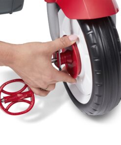 4-in-1 Stroll 'N Trike, Red Toddler Tricycle for Ages 1 Year -5 Years, 19.88" x 35.04" x 40.75" Classic 35 819TUDHPq6L