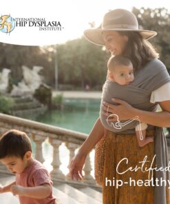 Boba Wrap Baby Carrier - Original Stretchy Infant Sling, Perfect for Newborn Babies and Children up to 35 lbs (Gray) Grey 23 819V0QcTH5L