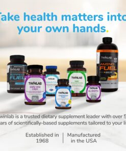 Twinlab Amino Fuel - Pre-Workout and Post-Workout Energy Drink & Supplement -32 fl oz, Orange Rush 32 Fl Oz (Pack of 1) 13 819VDoEBYOL