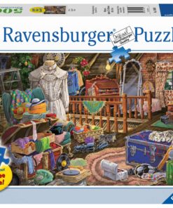 Ravensburger The Attic Large Format 500 Piece Jigsaw Puzzle for Adults – Every Piece is Unique, Softclick Technology Means Pieces Fit Together Perfectly 9 819Vb2C yOL