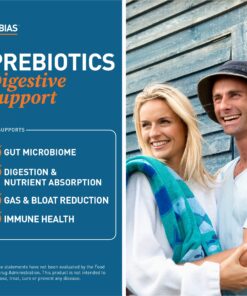 Dr. Tobias Prebiotics, Supports Digestion & Gut Health, Feed Good Probiotic Bacteria, Boost Gut Immune Function, Vegan & Non-GMO Gut Health Supplements for Men and Women, 30 Capsules, 30 Servings 30 Count (Pack of 1) 23 819WJ9ILaIL 1