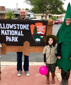 Olive Green Park Ranger/Mountie/ Smokey Bear Hat-One Size Fits Most Adults 17 819XGutpMML