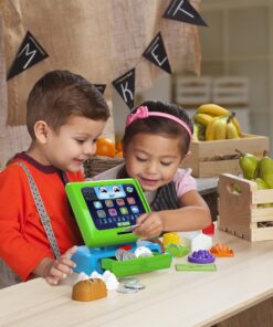 LeapFrog Count Along Cash Register, Green, 2 years to 4 years 8.8Wx7.5Hx5.5D cm without batteries 24 819YJOQCuL