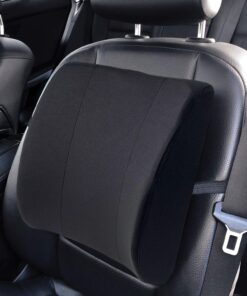 Pharmedoc Lumbar Support Pillow for Office Chair and Car Seat, Perfectly Balanced Memory Foam, Versatile Use Lower Back Cushion Black 9 819YS0mWCYL