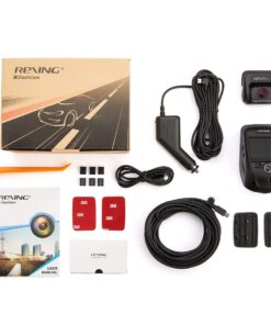 Rexing V1P 3rd Generation Dual 1080p Full HD Front and Rear 170 Degree Wide Angle Wi-Fi Car Dash Cam with Supercapacitor, 2.4" LCD Screen, G-Sensor, Loop Recording, Mobile App V1P Gen3 28 819Yc1jvGL