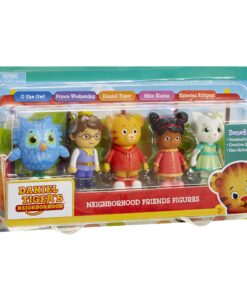 Daniel Tiger's Neighborhood Friends Figures Set, Multicolor (25014-TT) Friends 5-Pack 30 819ZAhlJZ4S