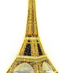 Ravensburger Eiffel Tower - Night Edition - 216 Piece 3D Jigsaw Puzzle for Kids and Adults - Easy Click Technology Means Pieces Fit Together Perfectly 29 819ZUcZ14TL