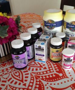 Garden of Life Organic Vegan Vanilla Protein Powder 22g Complete Plant Based Raw Protein & BCAAs Plus Probiotics & Digestive Enzymes for Easy Digestion – Non-GMO, Gluten-Free, Lactose Free 1.5 LB 20 Servings (Pack of 1) 44 819ZkyvxVSL 2