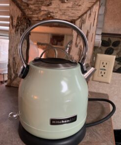 KitchenAid KEK1222PT 1.25-Liter Electric Kettle - Pistachio Small 1.25 Liter Pistashio 29 819bq9mfGL