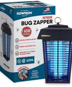 Flowtron Bug Zapper, 1 Acre of Outdoor Coverage with Powerful 40W Bulb & 5600V Instant Killing Grid, Electric Insect, Fly & Mosquito Zapper, Made in The USA 29 819bxxhIgL 1