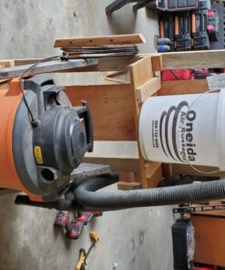 Oneida Air Systems Dust Deputy Deluxe Cyclone Separator Kit with Collapse-Proof Buckets for Wet/Dry Shop Vacuums (DD Deluxe 5-Gal) DD Deluxe 5-Gal 48 819c0NFx09L