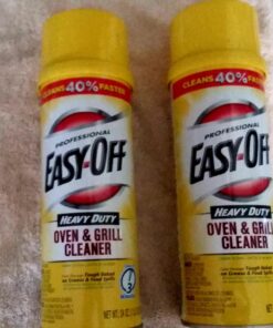 Easy Off Professional Oven & Grill Cleaner Can, Yellow, 1.5 lb, 24 Oz 1.5 Pound (Pack of 1) 41 819cfURzWBL