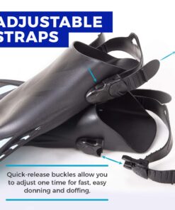 Seavenger Torpedo Snorkeling Fins for Travel Black XS/XXS 11 819gEjRc0DL