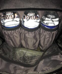 Backpack Diaper Bag Wide Open Design with Stroller Straps Changing Pad & Insulated Pockets for Both Mom & Dad 40 819gtJaprQL 1