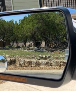 Lebogner 2 Pack Blind Spot Mirrors Car Accessories, 2" Round HD Glass Slim Frameless Convex Rear View Mirror, Wide Angle 360°Rotate 30°Sway Adjustable Stick On Mirror For All Cars, SUV, And Trucks 25 819gtL3kN5L