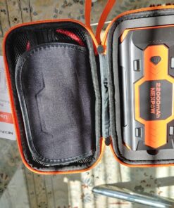 NEXPOW Battery Jump Starter 2500A Car Jump Starter (up to 8.0L Gas/8L Diesel Engines) 12V Car Battery Booster Pack with USB Quick Charge 3.0 and 4 LED Modes Red Blue Warning 34 819hvjfYr7L