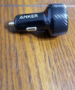 Anker 24W 4.8A Car Charger, 2-Port Ultra-Compact PowerDrive 2 Elite with PowerIQ Technology and LED for iPhone XS/Max/XR/X/8/7/6/Plus, iPad Pro/Air/Mini, Galaxy Note/S Series, LG, Nexus, HTC, and More Black 72 819mizxYRoL