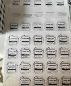 NextDayLabels - Laser/Ink Jet White Labels (1.5" Round for Printing with NO Bleed - 30 Per Page | 750 Labels) 1.5" Round - 30 Per Page | 750 Labels 30 819nwXzBltL