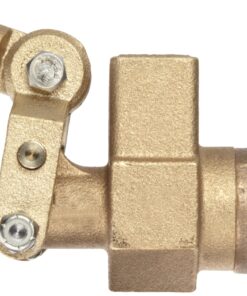 Alternative view of Robert Manufacturing - RF605T-1 RF605T High Turbo Series Bob Red Brass Float Valve, 1" NPT Female Inlet x Free Flow Outlet, 110 gpm at 85 psi Pressure