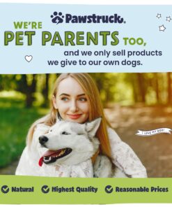 Pawstruck Natural Cow Hooves for Dogs - Made in The USA Long Lasting Beef Hoof Dental Treat Chews - No Artificial Preservatives - 10 Count - Packaging May Vary 36 819qEs66tML