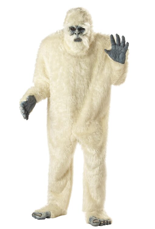 Adult Abominable Snowman Costume Standard White