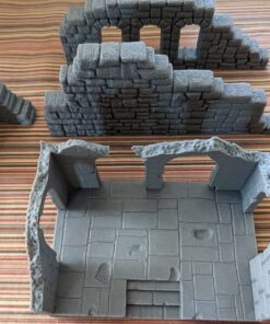 Terrain Value Box - Compatible with Dungeons and Dragons (DND, D&D), 28mm Miniature Wargaming, Tabletop RPGs, Wargame Scenery 29 819rX038lKL 2
