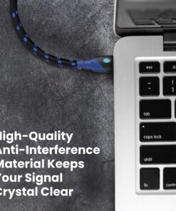 AURUM CABLES 30ft HDMI Cable 4K@60Hz Ultra HD, High Speed with Ethernet HDMI Cable Braided Nylon & Gold Connectors, ARC, CL3 Rated - Compatible with TV, PC, Monitor, Laptops, PS3, PS5, PS4 30 FT 1 Pack 9 819rcCsAmYL