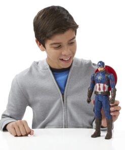 Marvel Titan Hero Series Captain America Electronic Figure 19 819rl95x63L