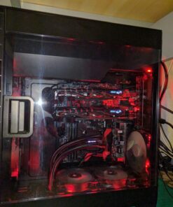 NZXT CB-LED20-RD 2-Metres Light Sensitivity Sleeved LED Kit (Red) Red 37 819su8DJQvL