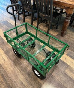 Gorilla Carts GOR400-COM Steel Garden Cart, Steel Mesh Removable Sides, 3 cu ft, 400 lb Capacity, Green 38 819t8PpVcWL
