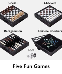 Mainstreet Classics Broadway 5-in-1 Combo Board Game Set 18 819tGy1ITQL