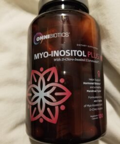Myo-Inositol Plus & D-Chiro-Inositol | PCOS Supplement | Helps Promote Hormone Balance and Support Ovarian Function | Natural Fertility Supplements (120 Capsules) 30 819tbm3JnL